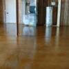 Acid stained floor
