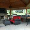 Outdoor Patio w/ Grill, Sink, Fireplace, Flat screen, Beverage cooler